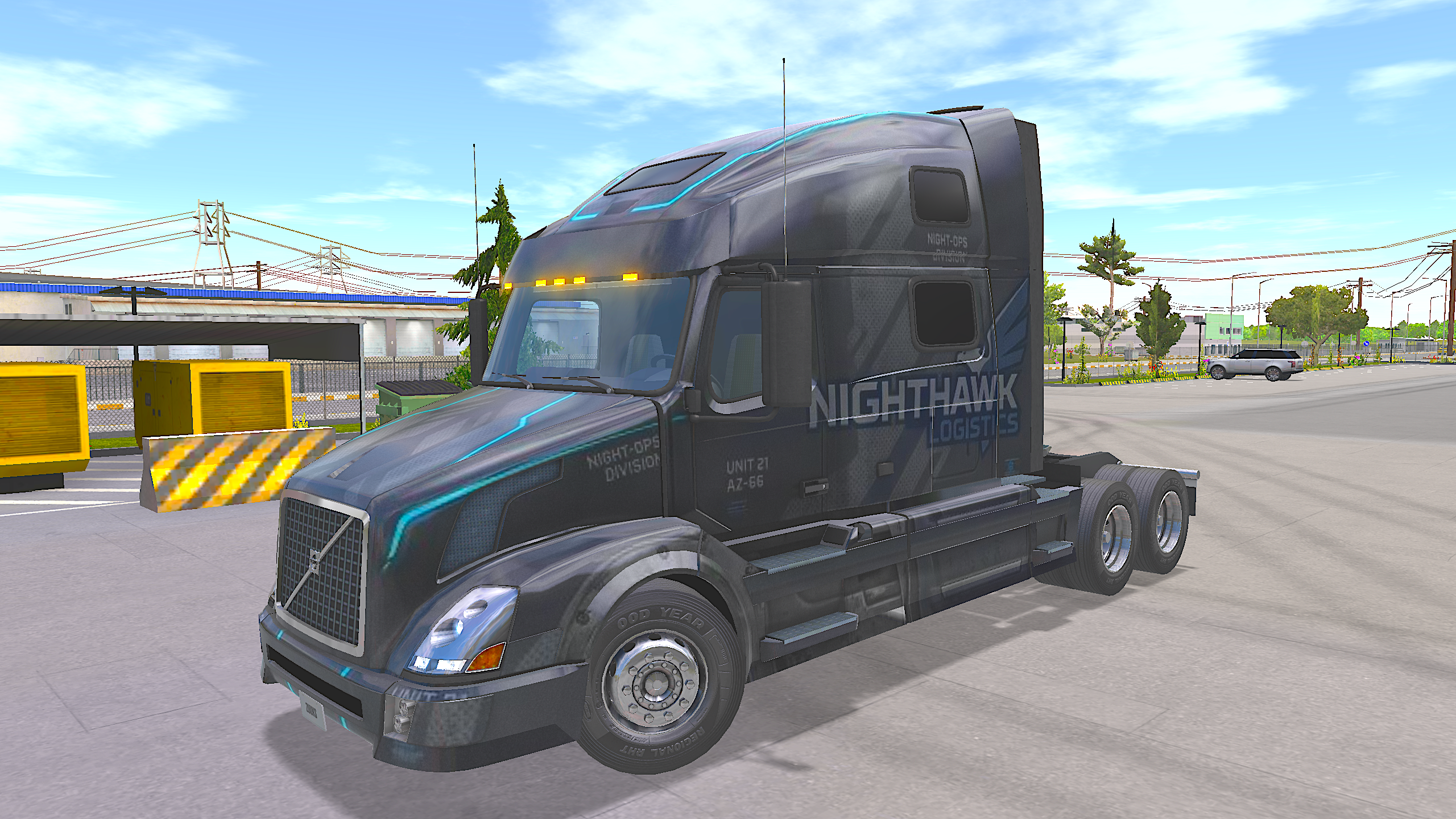 Volvo V780 Nighthawk Logistic Premium Skin
