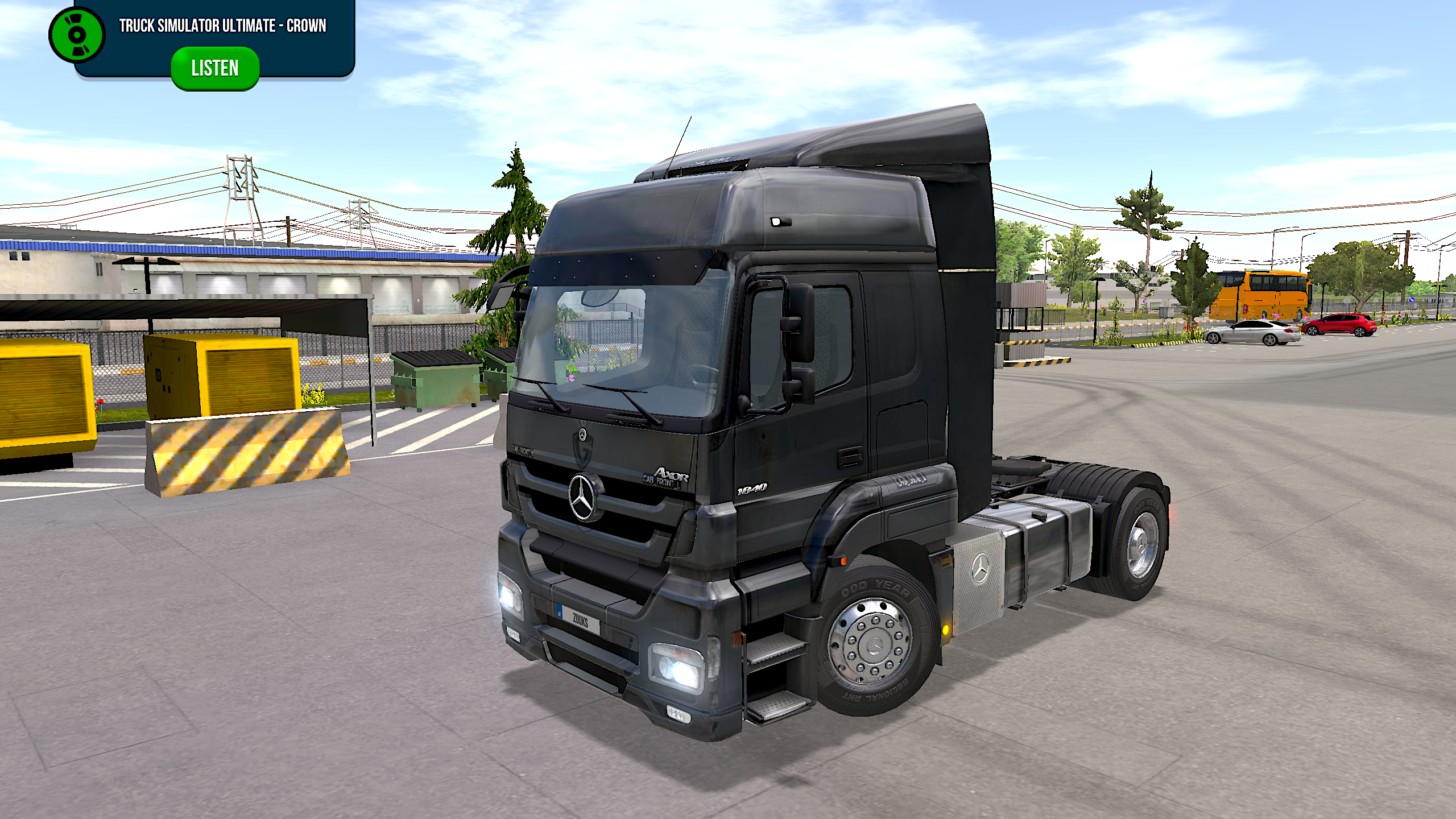 Benz Axor Premium Black Skin