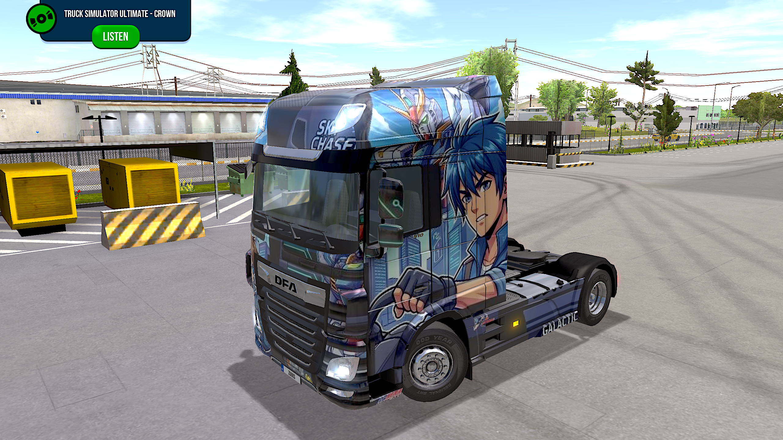 DFA AF 510 Premium Skin Road Warrior Anime Style