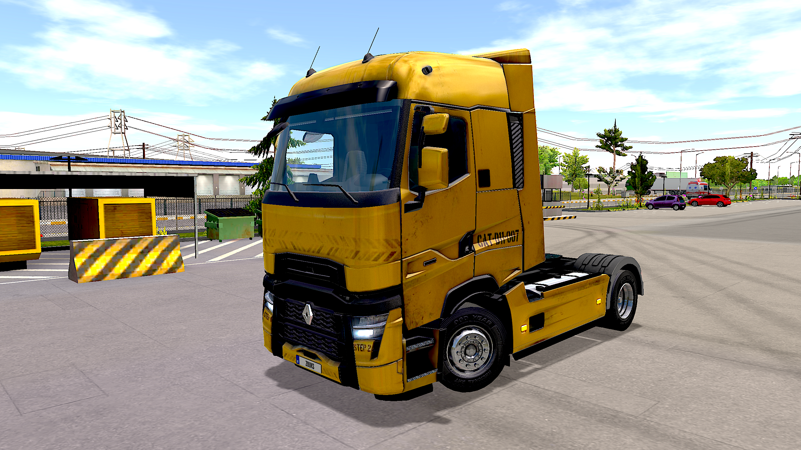 Renault Ranger 2021 Premium Caterpillar Skin