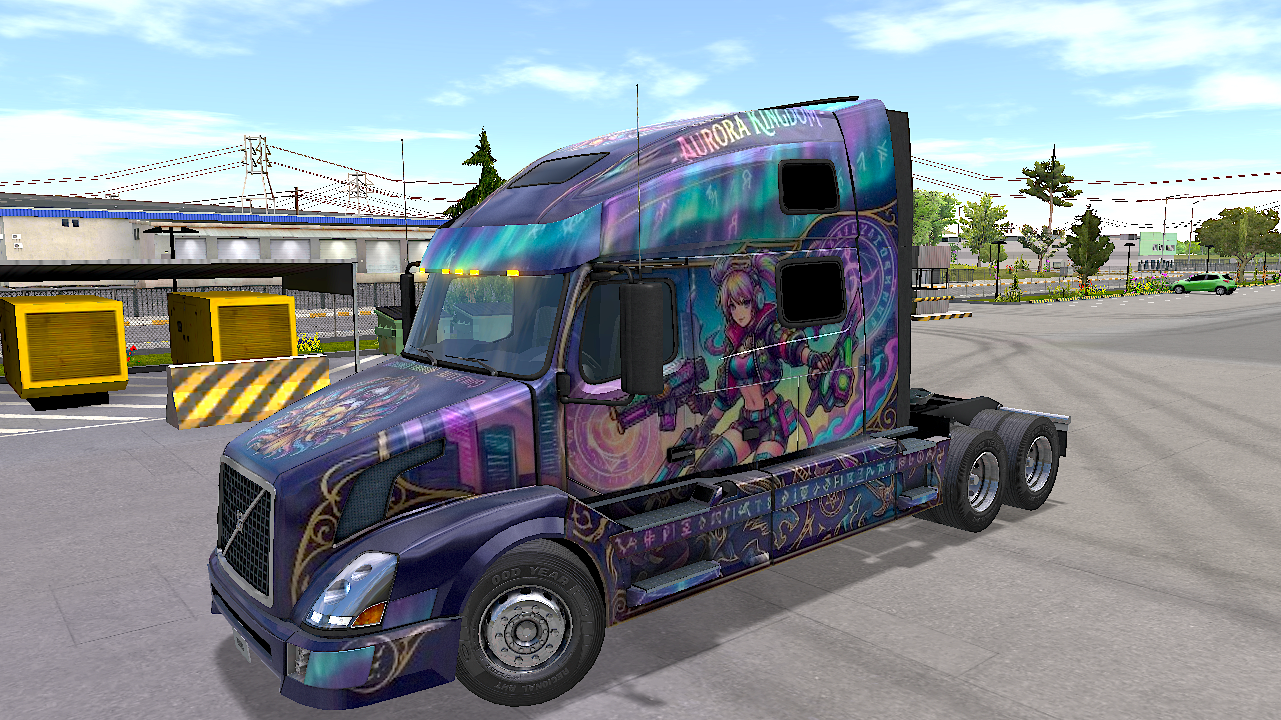 Volvo V780 Exclusive Anime Skin