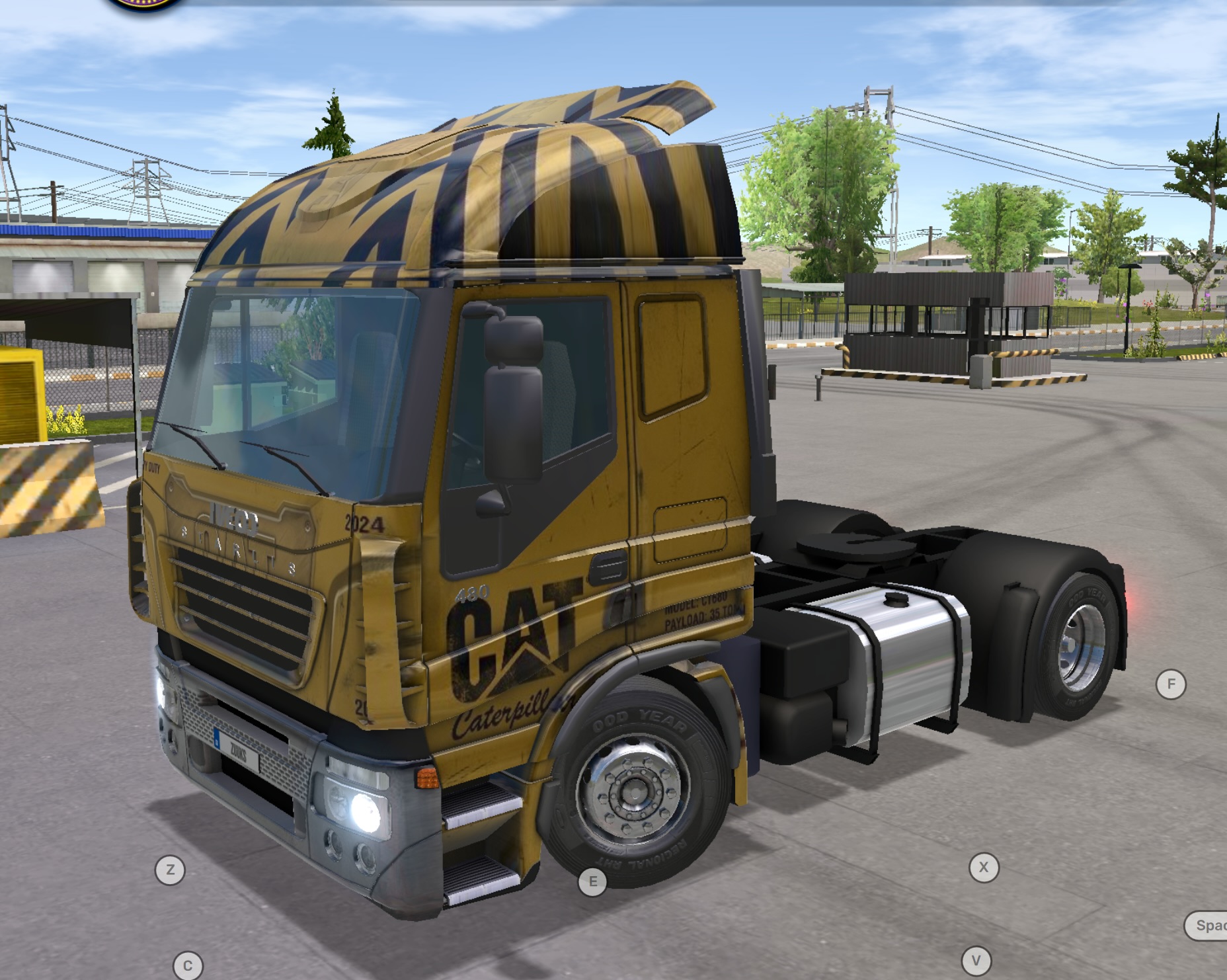 Iveoc Star 2009 Caterpillar Premium Skin