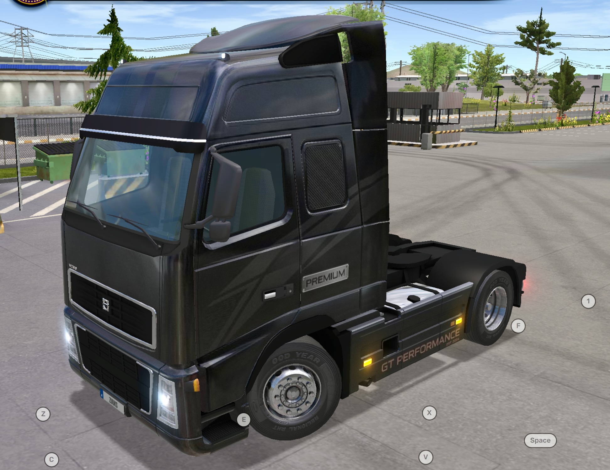 Volvo FH 2010 Black Premium Skin
