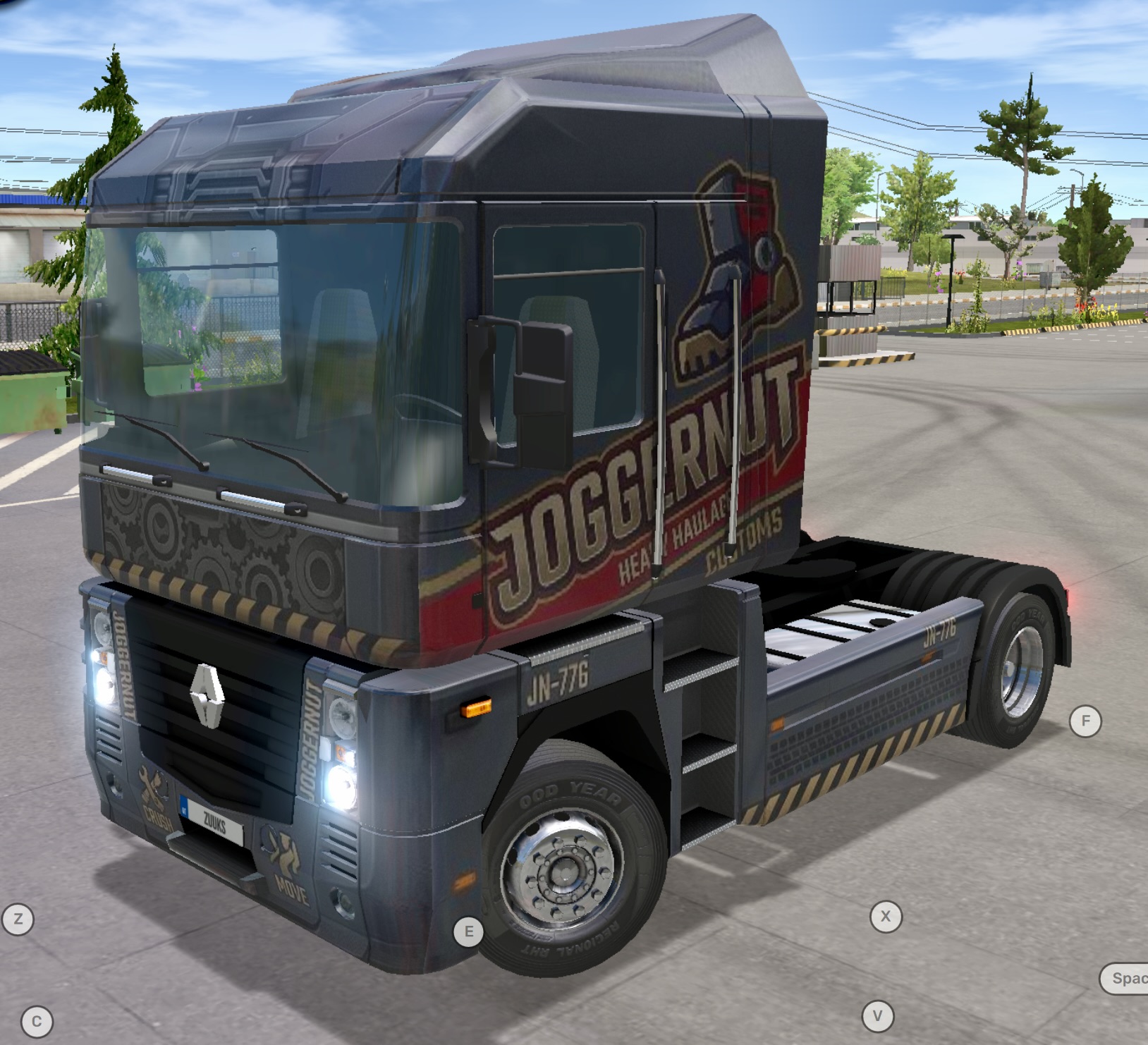 Renault Magnum Juggernut Skin
